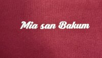 Herren Bio Kapuzen Sweater bordeaux