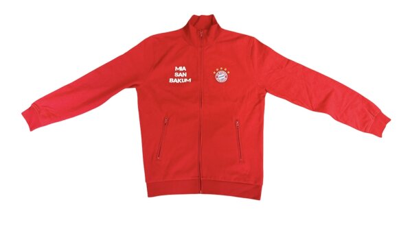 Stehkragenjacke rot