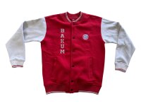 Bio College Jacke rot/sand