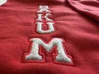 Bio College Jacke rot/sand