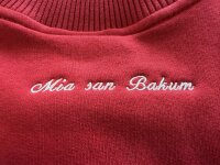 Bio College Jacke rot/sand